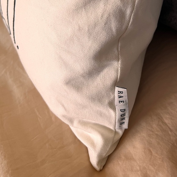 Rae Dunn 2PC Throw Pillow Case & Feather Insert To The Beach Nautical Accent - Picture 11 of 14